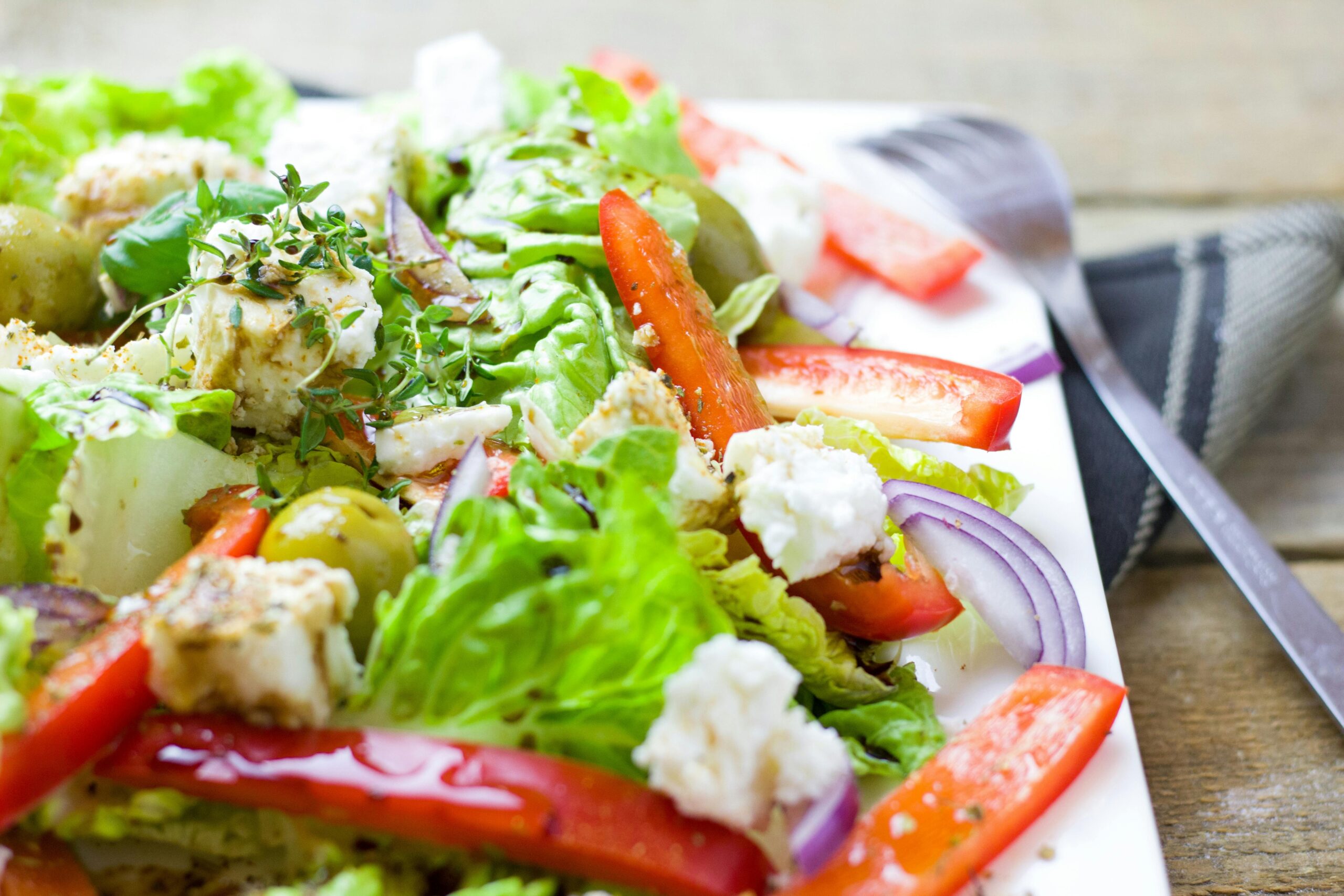 Green Mediterranean Salad
