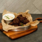 5 Green Falafel Balls (V)